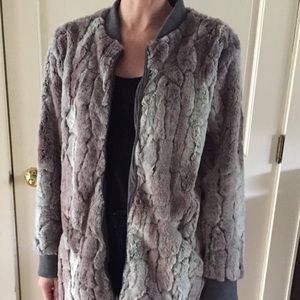 Dylan by True Grit Faux Fur Jacket